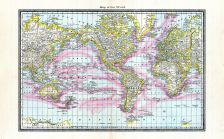 World Map, Winnebago County 1889